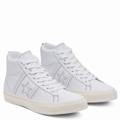 Converse One Star Academy Pro - Miesten Matalavartiset Tennarit - Valkoinen/Beige